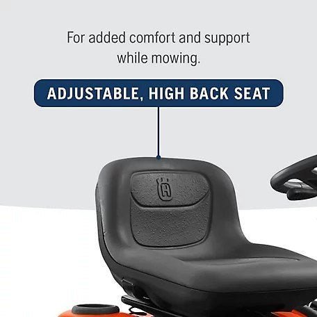 Husqvarna YTH1942 42 in. Deck 19 HP Riding Lawn Mower - Image 4