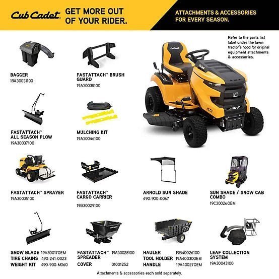 CUB CADET 42-Inch Gas Riding Lawn Tractor – IntelliPower Technology - Image 8