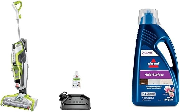 Bissell CrossWave Turbo All-in-One Wet Dry Vacuum Mop, 3888A - Image 2