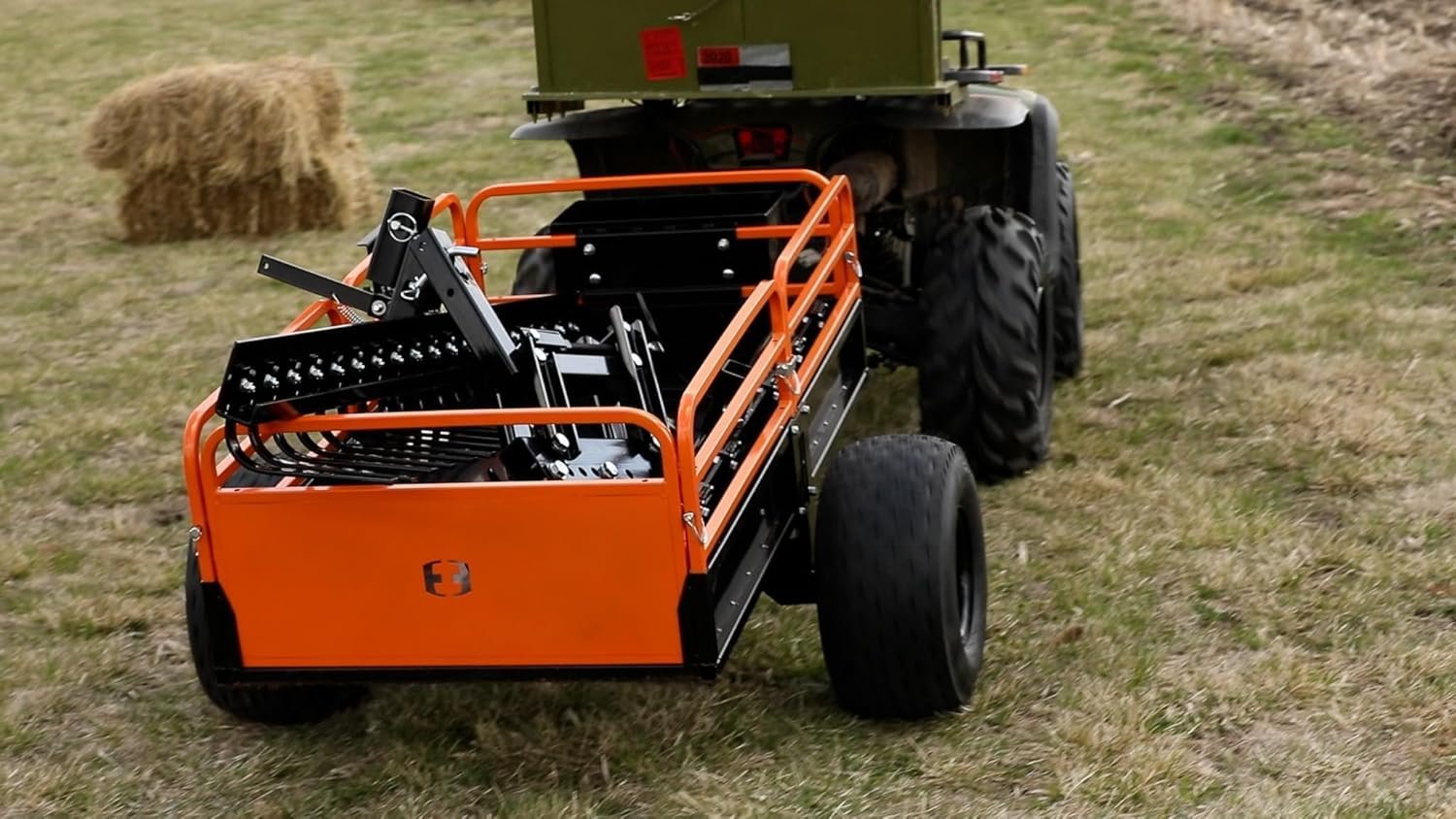 Impact Implements 1500 lb Utility Cargo Trailer with Pivot Dump for ATV, UTV, and Lawn Tractor - Image 26