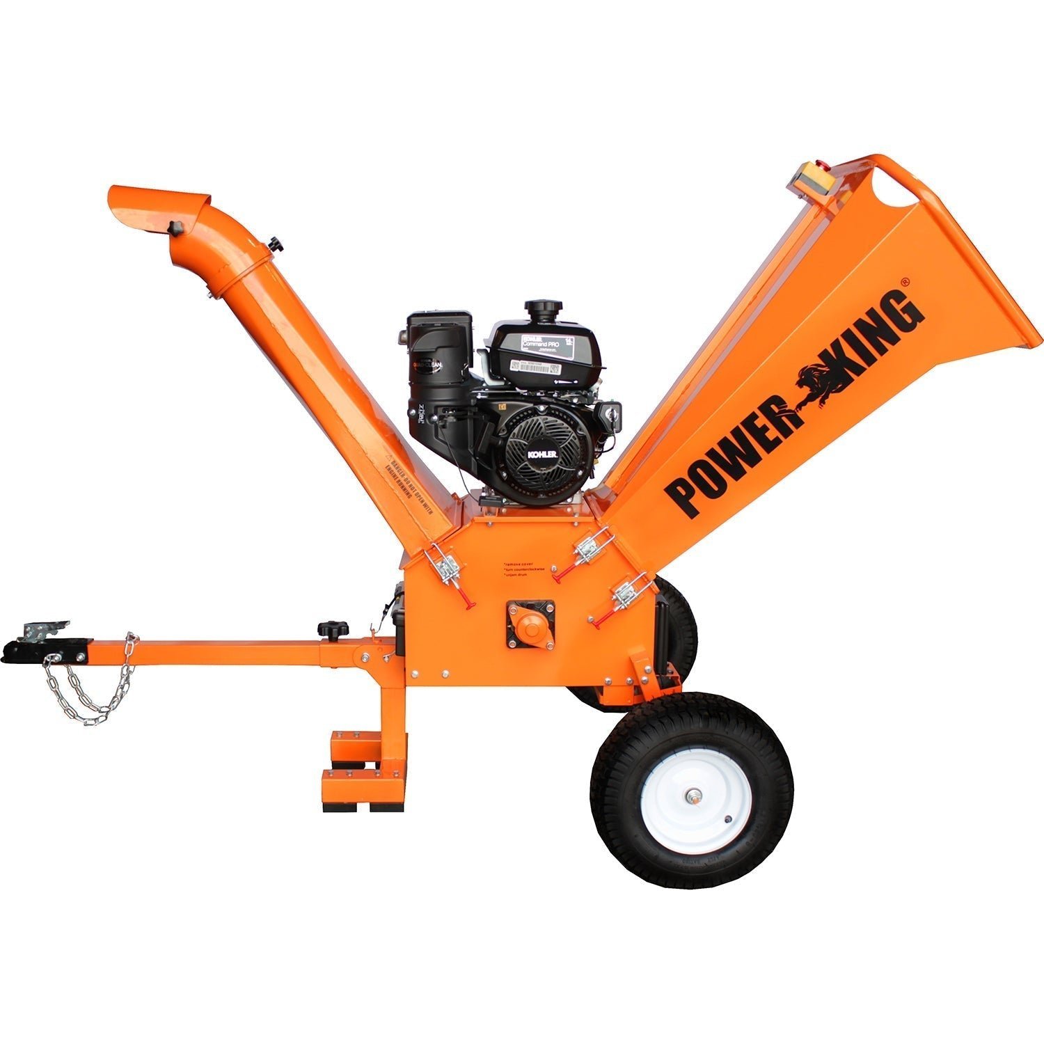 PowerKing 5-Inch 14 HP Chipper Shredder with Electric Starter & Hour Meter – PK0915-EH - Image 2