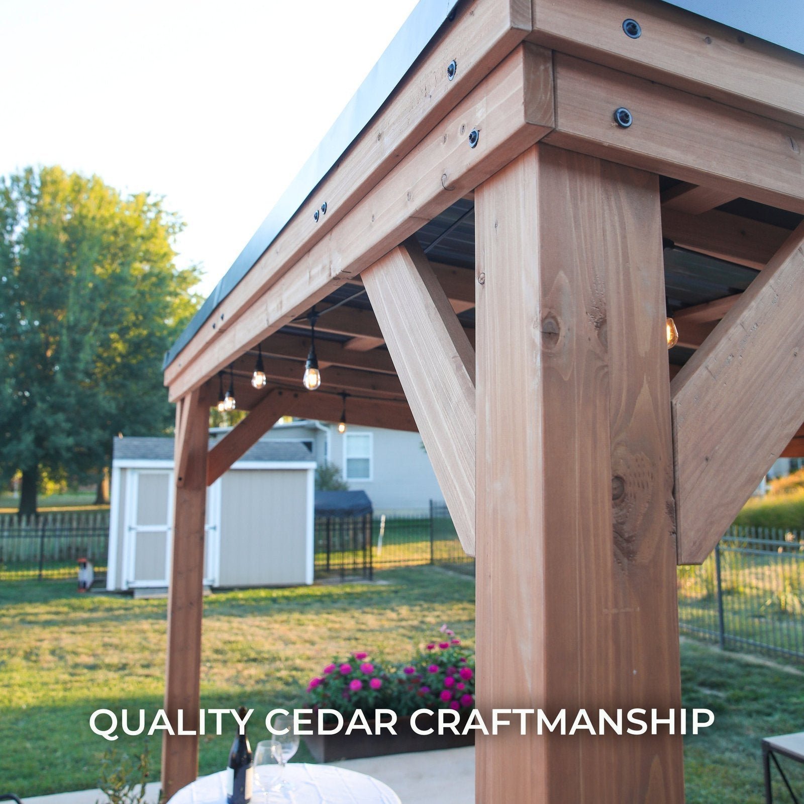 Backyard Discovery 12×9.5 Arcadia Gazebo - Image 3