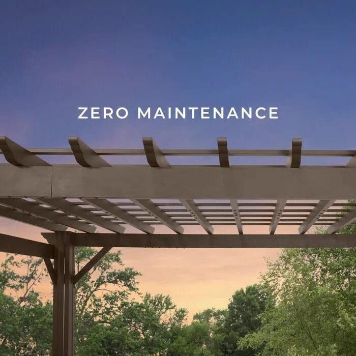 Backyard Discovery 14 ft. x 10 ft. Steel Traditional Pergola - Image 5